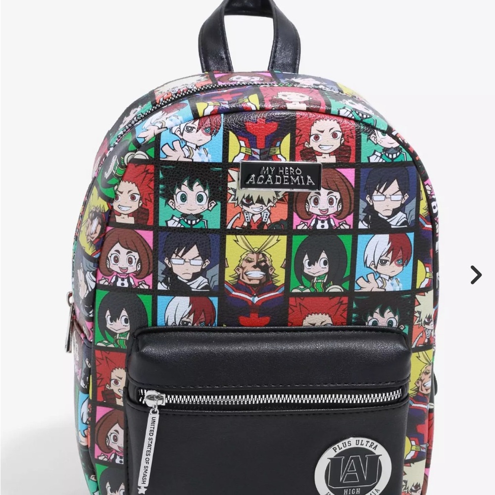 My Hero Academia Chibi Grid Mini Backpack